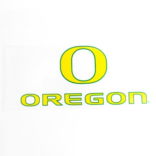 Classic Oregon O, Oregon, 6", Decal